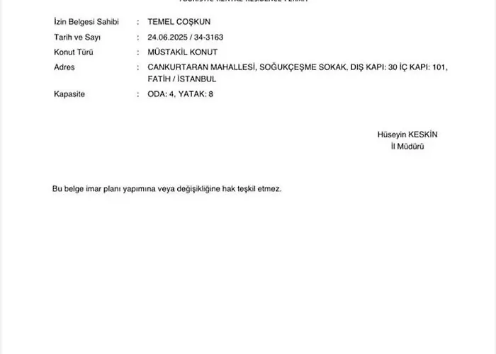 Coskun شقة اسطنبول